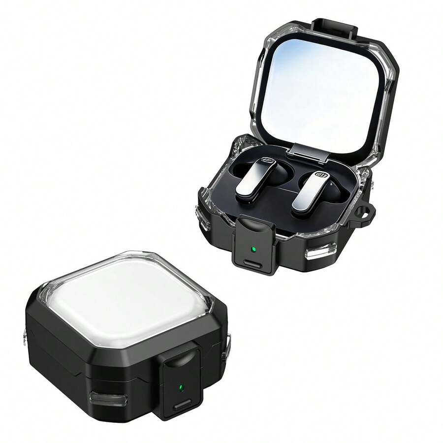 Suitable For Galaxy Buds 4/4Pro Earphone Protective Cases. Cool Style, Shock-Proof, Transparent TPU Material Wireless Earphone Protective Cover. - Multicolor - View 1