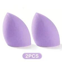 Bộ 2/4/6/8/10 miếng mút trang điểm màu tím, mềm mại, mịn màng, thích hợp trang điểm mọi loại da, dùng được cả khi ướt và khô. - Nhiều màu - Xem 15