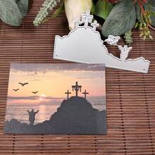 1pc Easter Series, Scrapbooking Paper Craft Cutting Dies, Home Craft Cutting Dies, New Arrival Scrapbooking Stamp Embossing Cutting Template, For Handmade Gift Or Card Making - A - View 4