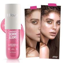 HLLOZZI 80ml Natural Glow Body & Face Highlighter Oil Lightweight, Non-Greasy Texture. Available In 5 Colors. A Multi-Purpose Liquid Highlighter For The Face, Body, And Hair. Enhances Facial And Body Contours For A Three-Dimensional Sculpted Look. A Must-Have For Parties, Festivals, Weddings, Carnivals, And More. - 彩色 - 查看 5
