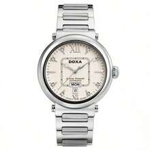 DOXA 女士优雅商务通勤自动机械腕表 D124SIYw - 白色 - 查看 1