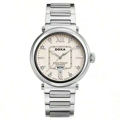 DOXA 女士优雅商务通勤自动机械腕表 D124SIYw