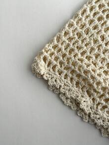 3D钩编针织帽，亚麻镂空渔夫帽，甜美保暖帽，亮片渔夫帽，夏季新款时尚编织镂空渔夫帽，夏季百搭保暖帽 - 彩色 - 查看 7