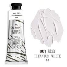 50ml/Tubo Pintura al óleo profesional Paul Rubens en tubo de aluminio: Colores completos - Pintura al óleo para artistas de grado artístico con gran poder de cobertura y buen color, adecuada para principiantes, artistas, amantes del arte y adultos, regalo del Día de la Madre, regalo para mamá, regalo de vuelta a la escuela, útiles escolares - Una pieza - Ver 18
