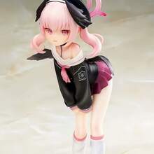 Mô hình nhân vật anime tóc hồng mặc trang phục học sinh đen xám, thích hợp để sưu tầm, trưng bày và trang trí trong không gian theo chủ đề 2D dành cho người hâm mộ anime. - Nhiều màu - Xem 6