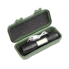 COB + XPE LED Flashlight, Portable USB Rechargeable Flashlight, Camping Flashlight With Zoomable Focus Light, 8XAZ Pen Clip Flashlight - S384-a - View 7