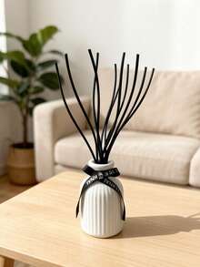 3支250毫米弯曲创意纤维香薰棒，艺术造型香氛扩散棒，适用于家居装饰、卧室、房间、酒店、室内，是送给家人、朋友、爱人的绝佳礼物。 - 均碼 - 查看 2