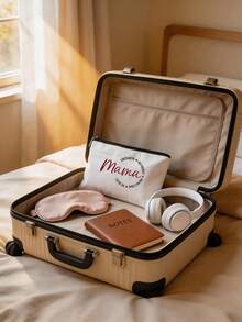 1件装 MEJOSER 妈妈奶奶礼物袋化妆包小巧生日圣诞节洗漱包化妆包最佳送给妈妈奶奶的礼物，现代风格 - 多色 - 查看 4