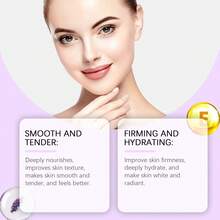 75克/2.65盎司高品质夜间胶原蛋白面膜，深层补水、紧致滋养，睡眠时使用，无需冲洗 - 紫色 - 查看 3