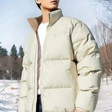 Nike Chaqueta casual de plumón con cuello alto para hombre - Albaricoque - Ver 5