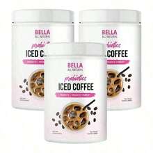 Bestseller!Bella All Nat-Ural Probiotics Iced Coffee (500g): Gut-Friendly Sips With Live Cultures.Supplement Vitamin,Free Shipping. - 1PCS - 查看 5