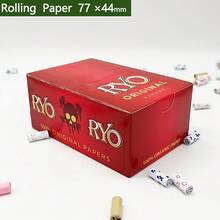 20/50 Pcs RYO 77*44mm Ultra-Thin Transparent Rolling Papers, Can Be Used With Filters And Rolling Machines, Short Size Hand-Rolled Cigarette Papers, Recommended For Use With Manual Rolling Machines. - Multicolor - View 4