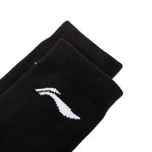 Vớ thể thao bóng rổ chuyên nghiệp Li Ning CBA thoáng khí, thấm hút mồ hôi, dài đến bắp chân dành cho nam giới AWSQ029 - màu đen - Xem 7