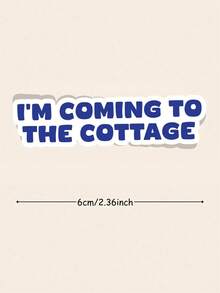 2Pcs I'm Going To The Cabin' Sticker, Fierce Competition Between Holland And Rosanov, Team Holland, LGBT Ice Hockey, Kindle Sticker Stickers For Kids Scrapbook Supplies Travel - Sticker - View 3