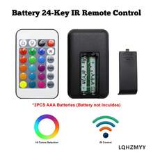 Tira de luz LED neón RGB alimentada por USB - Cambio de color, regulable, con control remoto, adecuada para dormitorio, TV, resistente al agua IP65, decoración de caravana - RGB - Ver 12