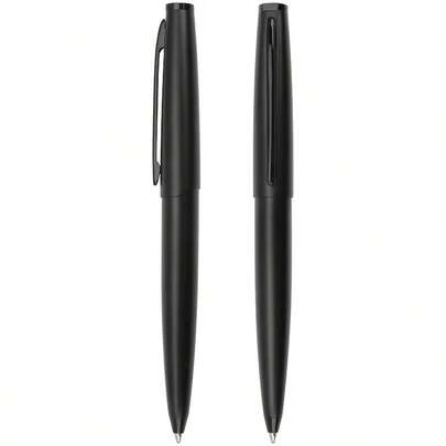 1 High-End Metal Pen, Luxurious, High-Quality, Elegant, Strong Sense Of Weight, Smooth Writing, Suitable For Offices, Holiday Gifts