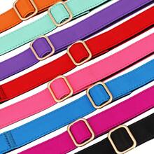 Bộ vòng cổ và dây dắt chó bằng nylon nhẹ, thanh lịch, có thể điều chỉnh cho chó cỡ trung bình đến lớn, vòng cổ chó chất lượng cao. - Nhiều màu - Xem 12