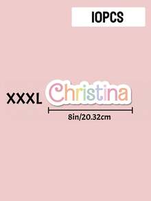 Bộ 1/3/5/10 miếng dán bình nước tùy chỉnh, nhãn dán tên ba chiều tùy chỉnh, nhãn dán thẻ tên cá nhân hóa, nhãn dán tên có thể tùy chỉnh, quà tặng sinh nhật, sổ tay, máy tính, trang trí phòng, chống thấm nước, kỷ niệm, Ngày Nhà giáo, Ngày của Mẹ, nhà cửa, chuyển nhà, quà tặng độc đáo - phong cách A - Xem 23