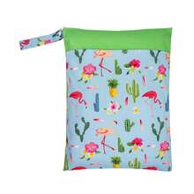 Waterproof Wet/Dry Bag Reusable Ideal For Swimwear, Travel, Beach, Pool, Swimsuits, Diapers, Dirty Yoga/Gym Clothes Daycare Organizer Features Two Zippered Pockets - Multicolor - View 19