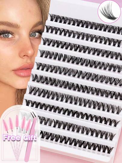 200 sợi mi giả D-Curl 40D tự nhiên, mi giả trang điểm kiểu hoạt hình, mi giả dày dặn, hình nón đan chéo, phù hợp với nhiều dịp và phong cách, cần thiết cho người mới bắt đầu trang điểm và làm đẹp để tự do sắp xếp vị trí và độ dày. Mi giả dành cho phụ nữ Hàn Quốc và Nhật Bản, mi cong tự nhiên tinh tế, mi mắt mèo, mi hoạt hình, thích hợp cho phụ nữ đi làm hàng ngày, du lịch, lễ hội, tiệc tùng, trang điểm hàng ngày.