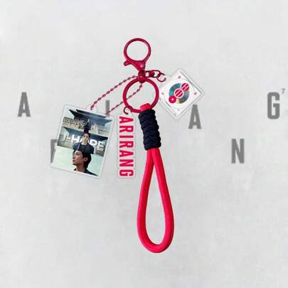B/T/5 JK/JIMIN//V/JIN/J-HOPE/RM 2026<ARIRANG>Acrylic Keychain, Phone Chain, Hanging Cord, Backpack Accessory. Can Be Used As A Fan Exchange Gift, Fan Meet-And-Greet Support Gift.