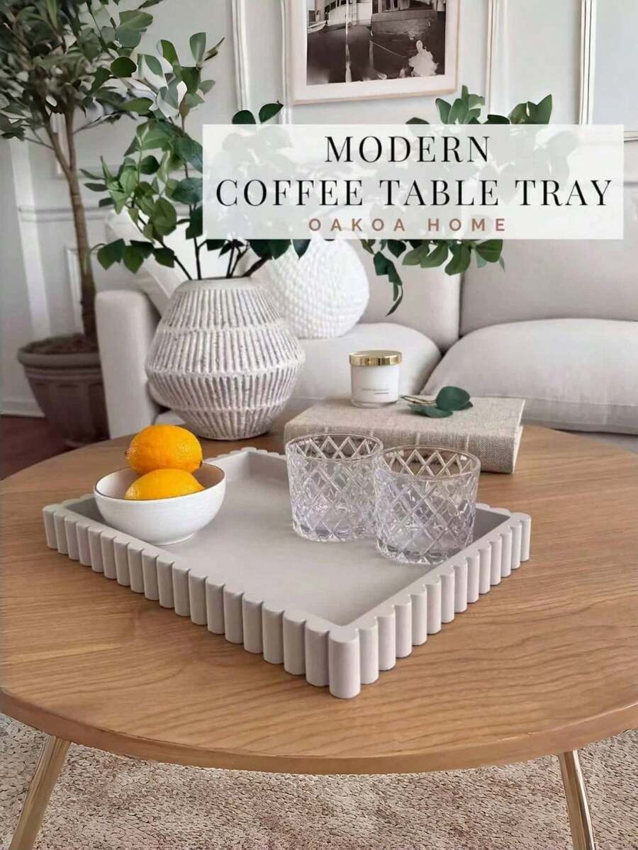 大型装饰碗，白色装饰碗，适合家居装饰 - 褶皱碗装饰 - 波浪碗 - 时尚钥匙碗，适合摆放在玄关桌上 - 彩色 - 查看 1