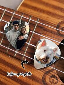 Custom Photo Guitar Pick, Custom Text Guitar Pick, Personalized Bass Guitar Accessories, Guitar Pick, Musician Gift, Guitar Pick Gift, Mother's Day Gift, Father's Day Gift - Multicolor - View 8