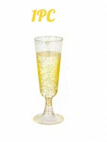 Reusable 4.5 Oz Clear Champagne Cups, Shatterproof Plastic Cups, Suitable For Parties, Weddings And Large Events, Back To School Season, Perfect For Weddings And Outdoor Celebrations, Champagne Cups - Clear - View 14
