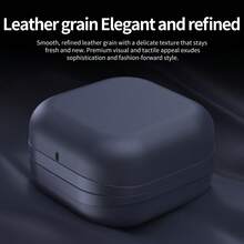 Suitable For Galaxy Buds 4/4Pro, A Minimalist Business-Style, TPU Material With Textured Leather Surface Wireless Earphone Protective Case. - Multicolor - View 2