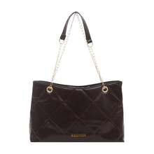 1件装优雅绗缝仿皮女士手提包，大容量单肩斜挎包，拉链封口，涤纶衬里，适合各种场合 - 彩色 - 查看 14