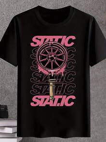 Camisetas masculinas - Preto - Ver 8