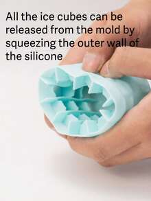 Mini(4/6cm) Silicone Ice Cube Mould, Cylinder 3D Ice Cube Maker,Simple Bucket Design Ice Cube Maker Tray With Lid For Kitchen Seafood Sashimi, Back To School Supplies - Multicolor - View 10