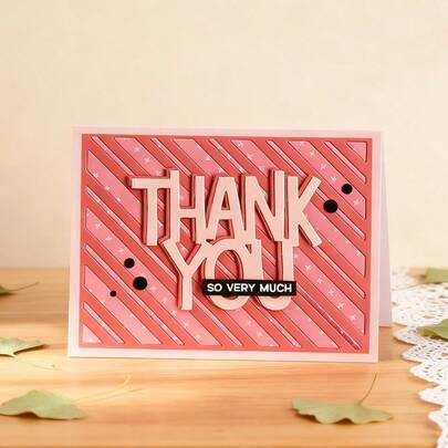 Creative Grid Background Dies, DIY Scrapbooking Album And Embossing Stencil, Greeting Card Making Tool, Card Paper Cutting Crafts ,Gift Card Making Template Die Cuts.