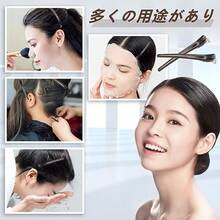 ダッカール メンズ ヘアピン ヘアクリップ 美容師 プロ用 前髪 ブロッキング 髪留め クリップ 跡がつかない ピン 大きめ Lサイズ 12.3cm 3本入り クリアブラック - 3 - チェックする 7