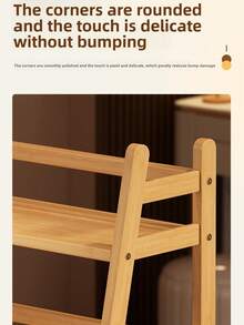 1pc Desktop Kitchen Organizer Rack, Spice Rack, Double-Layer Desk Organizer, Suitable For Office, Kitchen, Cup Holder, Christmas, Winter, Kitchen - Multicolor - View 9