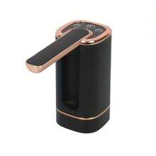 Portable Foldable Electric Water Pump, USB Rechargeable Mini Drinking Water Dispenser, Suitable For Home Use - Outdoor Travel Friendly, One-Touch Measurement, Dust And Pet Proof Design, Ideal For Kitchen, Camping And Rental Properties - Black - View 14