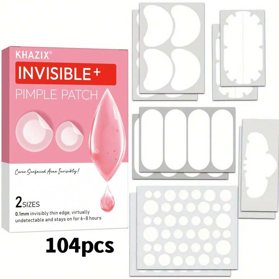 104 parches para cubrir cicatrices, ocultar cicatrices e imperfecciones corporales (no cosméticos), parches para el acné - Ver 1