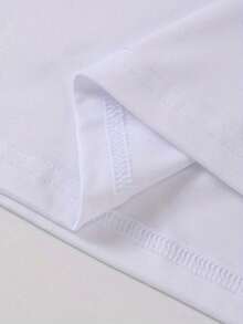 Disney Men's Casual T-Shirt, Stitch "Cute Trouble" Print, Tropical & Playful Design, Ideal For Lilo & Stitch Fans & Daily Wear - 白色 - 查看 5