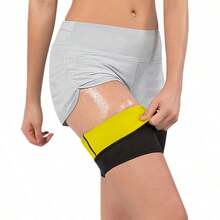All-Season Fitness, Running And Yoga Accessories, Promote Sweat, Enhance Workout Performance, Provide Thigh Support For Plus Size Women (1pc) - Black - View 6