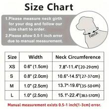 iDestry Collar para perro con estampado de hoja de arce, colgante ajustable de , collares de algodón para gatos, cachorros, gatitos y perros pequeños, medianos y grandes - Hoja de arce - Multicolor - Ver 3