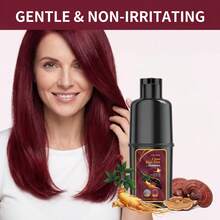 Hair Dye Shampoo 3-In-1 Herbal Formula For Gray Hair Coverage Long Lasting Ammonia-Free  Easy At Home Dye,Hair Care, Mother's Day Gift - Nhiều màu - Xem 4