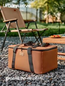 URBANWAVE Collapsible Cooler Insulated Tote Heavy Duty Cooler Bag With Easy To Clean Liner Camping Cooler Bag Picnic Bag Hiking Backpack Cooler Fishing Cooler - A - View 3