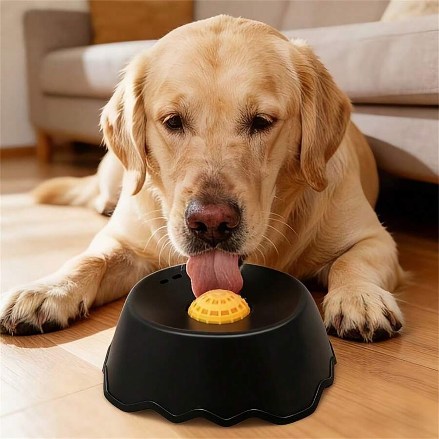Cat And Dog Slow Feeder Licking Bowl - Anti-Slip Entertainment Ball, Suitable For Bone Broth/Yogurt/All Liquid Foods, Interactive Pet Toy - Slow Eater Licks Bowl - View 1