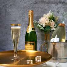 8pcs/20pcs/60pcs Multi-Style Reusable 4.5oz Party Champagne Cups, Suitable For Parties, Weddings And Large Celebrations, Juice Cups, Cups, Welcome Drink Cups, Party Cups - View 4