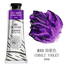 50ml/Tubo Pintura al óleo profesional Paul Rubens en tubo de aluminio: Colores completos - Pintura al óleo para artistas de grado artístico con gran poder de cobertura y buen color, adecuada para principiantes, artistas, amantes del arte y adultos, regalo del Día de la Madre, regalo para mamá, regalo de vuelta a la escuela, útiles escolares - Una pieza - Ver 25
