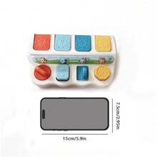 Interactive Pop-Up Switch Box, Hidden Button Switch Puzzle Box, Logic Thinking Development Toy, Surprise Switch Box, Early Education Toy For Infants And Toddlers, Holiday Birthday Gift - Multicolor - View 11