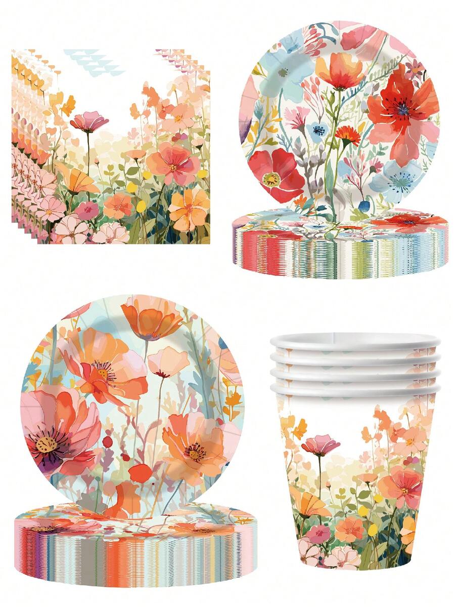 10pcs Tulip Flowers Spring Summer Flowers Tulips Floral Theme Party ...