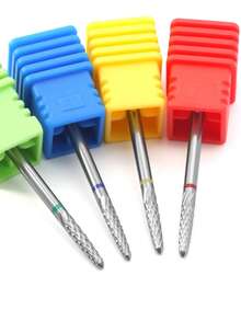 3/32英寸优质专业钨钢死皮去除器指甲钻头，用于去除老茧和死皮 - 彩色 - 查看 6