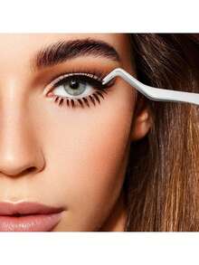 Stainless Steel Eyelash Curler With Comb, Beauty Tool Set For Eyelash Curling, Eyebrow Trimming, False Eyelash Application - Multicolor - View 10