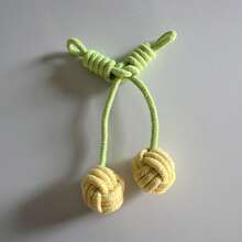 Pet Cotton Rope, Small Cat, Small Dog, Cherry Chew Toy, Anti-Bite Toy, Small & Medium Dog Toy, Knotted Toy - Multicolor - View 15